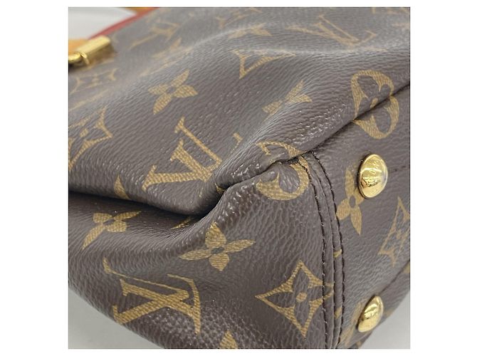 Borsa Louis Vuitton Monogram Pallas BB Marrone Fuschia - vista 7