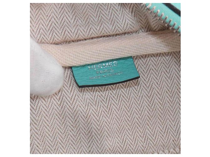 Hermès Borsa Hermes Victoria 2 35 Blu - vista 6
