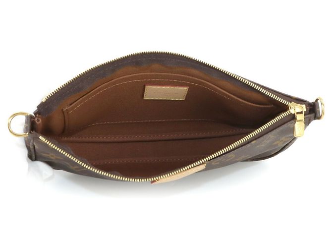 Borsa Louis Vuitton Monogram Multi Pochette Accessoires Rosa Monogramma - vista 5
