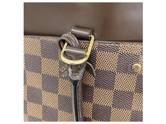 Borsa Louis Vuitton Damier Rivoli MM Damier ebene - vista 8