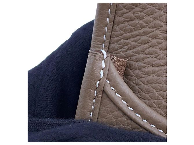 Hermès Borsa a tracolla Hermes Evelyne 3 PM Taupe - vista 6