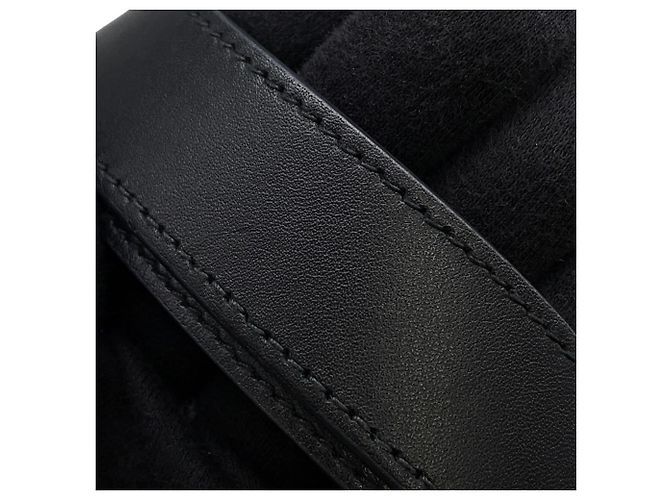 Borsa in pelle Christian Dior Macro Cannage Toujours Medium Nero - vista 12