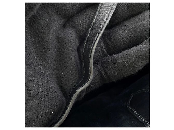 Borsa in pelle Christian Dior Macro Cannage Toujours Medium Nero - vista 15
