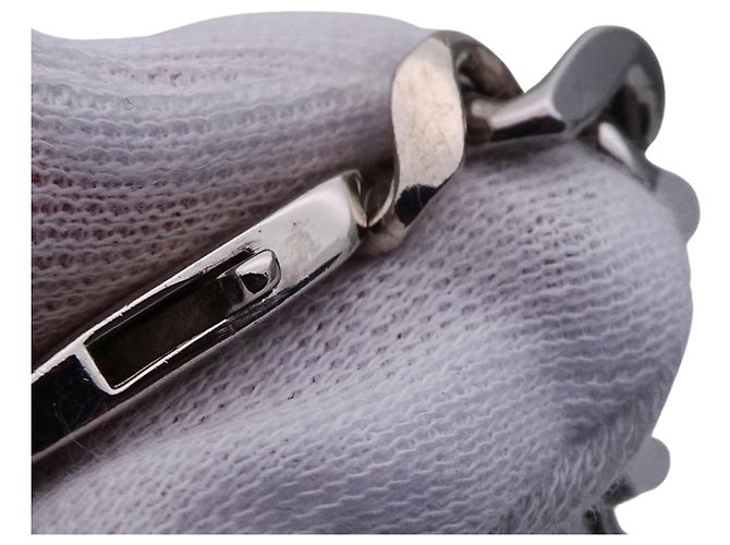 Baguette Collana in metallo argento Fendi - vista 9