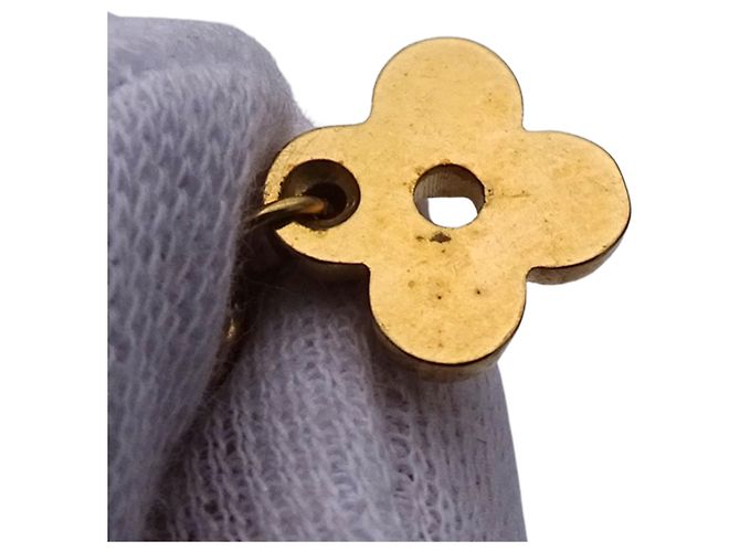 Collier Louis Vuitton plaqué or Doré - vue 11