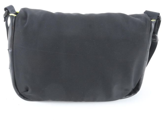 Borsa a Spalla Chanel Sport Line Nero Giallo - vista 3