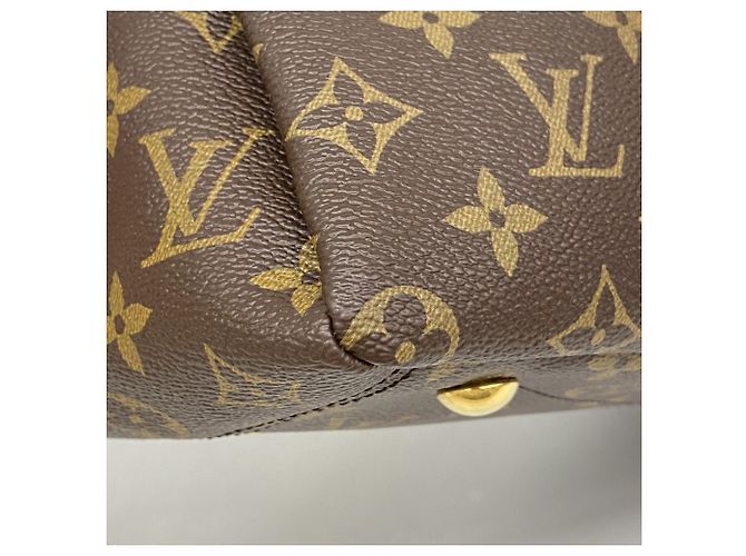 Borsa Louis Vuitton Monogram Pallas Marrone Fuschia - vista 7
