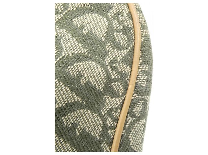 Borsa a tracolla verde Christian Dior - vista 4