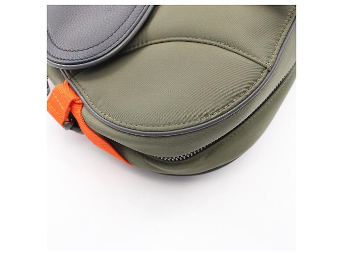 Christian Dior Dior x sacai Borsa Saddle Marrone Cachi - vista 5