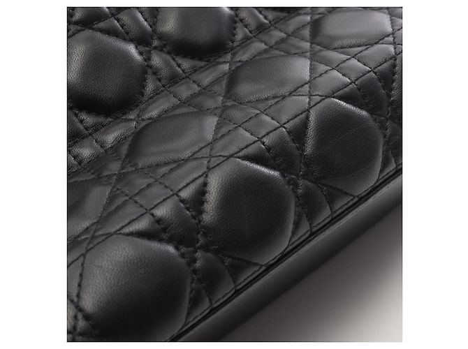 Borsa Christian Dior Lady Dior Medium Nero - vista 10