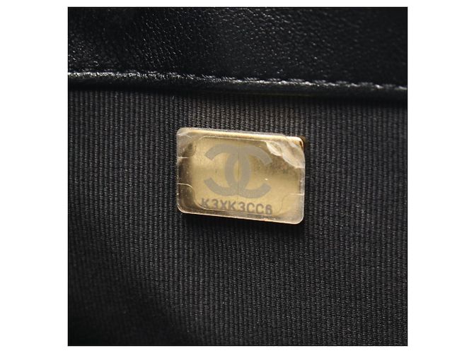 Borsa Large Flap Chanel Matelassé Nero - vista 5