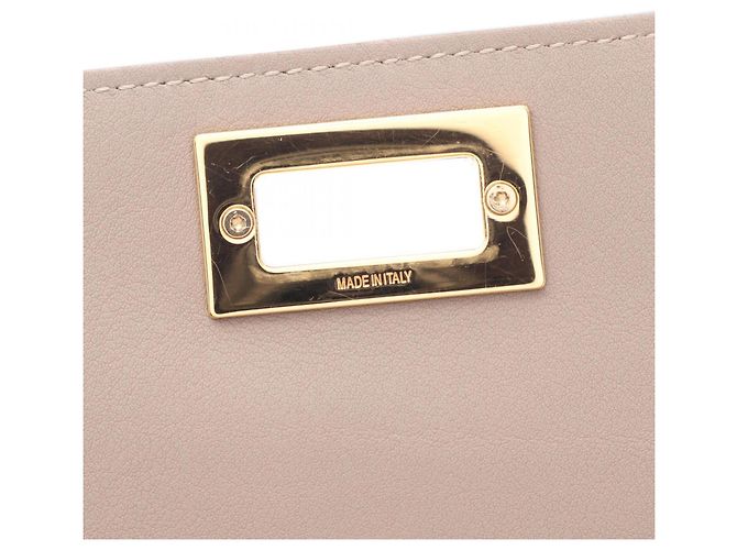 Fendi Peekaboo Selleria Bi-fold Long Wallet Beige - Ansicht 8