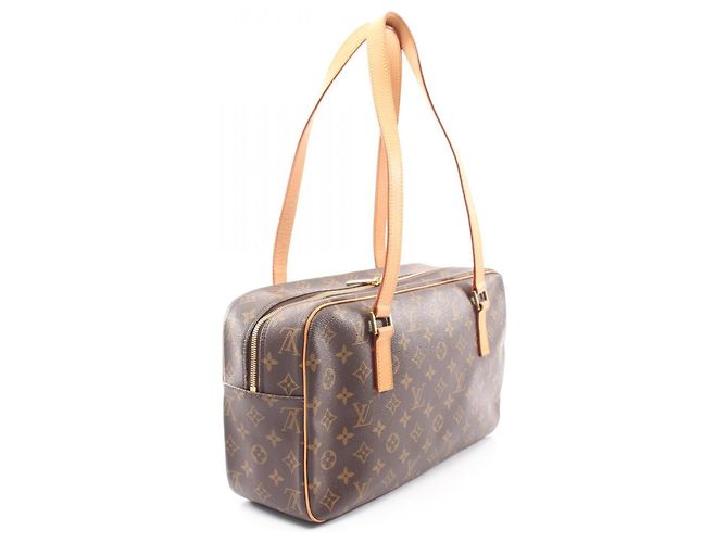Borsa a Spalla Louis Vuitton Cite GM Marrone - vista 2