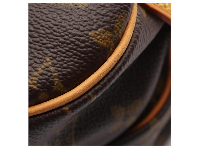 Borsa a Spalla Louis Vuitton Saumur 30 Marrone - vista 10
