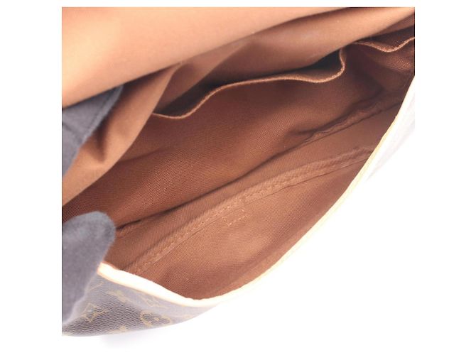Borsa a Spalla Louis Vuitton Saumur 30 Marrone - vista 4