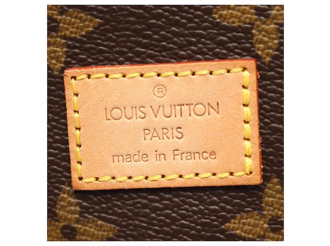 Borsa a Spalla Louis Vuitton Saumur 30 Marrone - vista 5