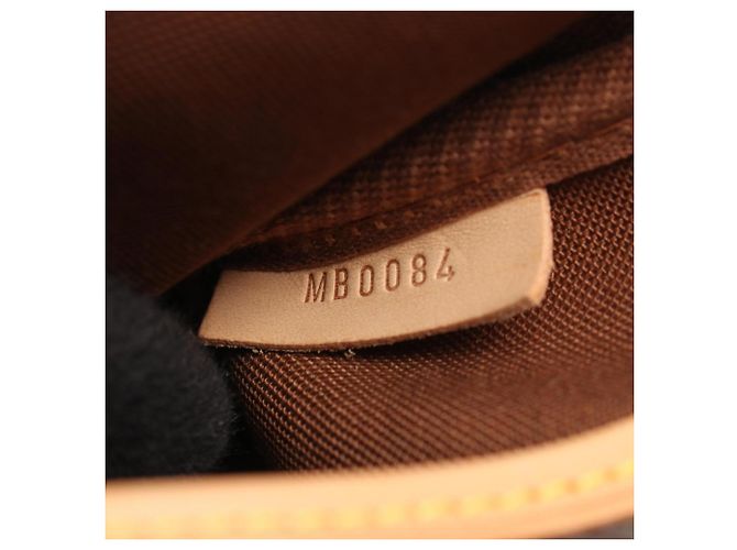 Borsa a Spalla Louis Vuitton Saumur 30 Marrone - vista 6