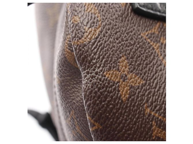 Zaino/Borsa Louis Vuitton Palm Springs PM Marrone Nero - vista 10