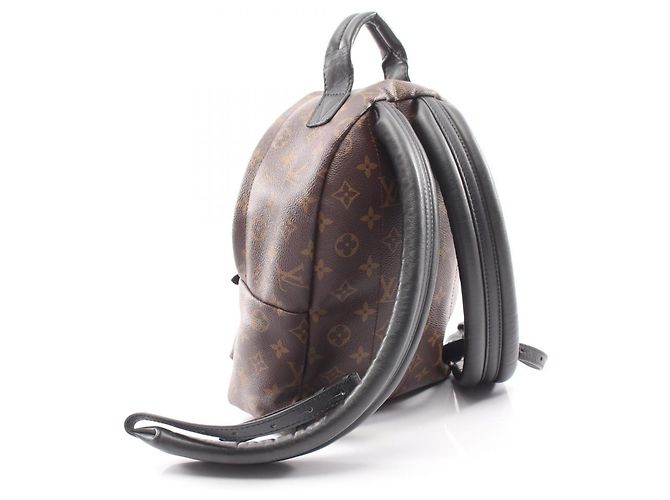 Zaino/Borsa Louis Vuitton Palm Springs PM Marrone Nero - vista 2