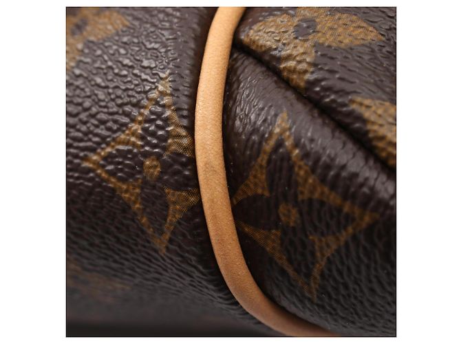 Borsa Tote Louis Vuitton Totally MM Marrone - vista 10