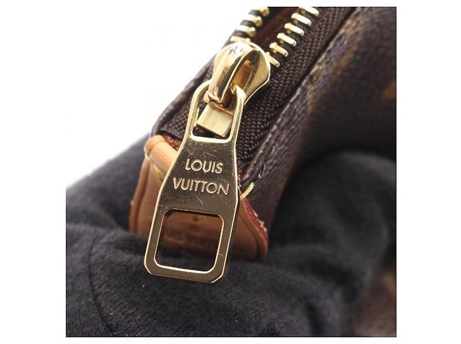 Borsa Tote Louis Vuitton Totally MM Marrone - vista 6