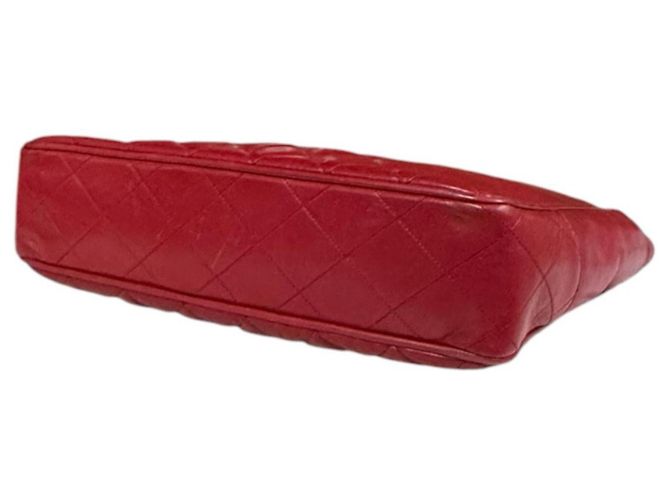 Borsa a Spalla Chanel Matelassé Rosso - vista 6