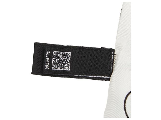 Cerchietto Twilly Chanel Coco Mark Rue Cambon Nero Bianco - vista 5
