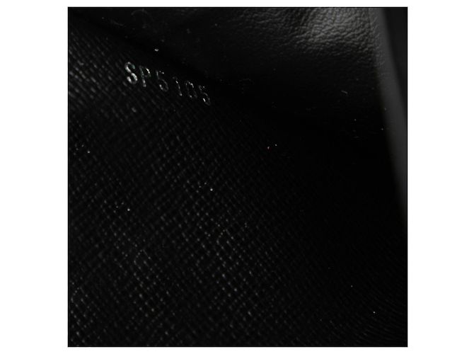 Borsa a tracolla Louis Vuitton Epi Portefeuille Twist Chain Nero Argento D'oro - vista 6