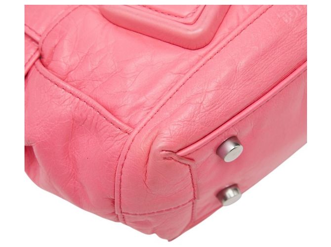 Borsa Bottega Veneta Maxi Intrecciato Arco Rosa - vista 5