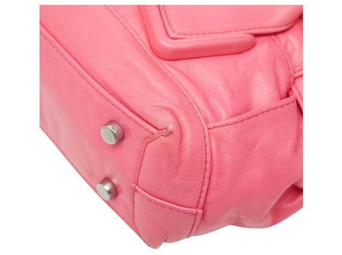 Borsa Bottega Veneta Maxi Intrecciato Arco Rosa - vista 6