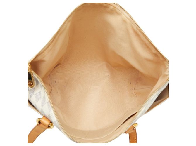 Borsa Tote Louis Vuitton Damier Azur Totally PM Bianco - vista 11