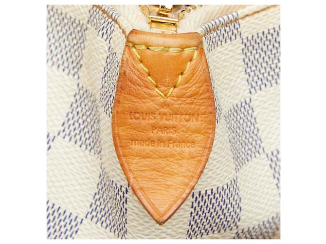 Borsa Tote Louis Vuitton Damier Azur Totally PM Bianco - vista 12