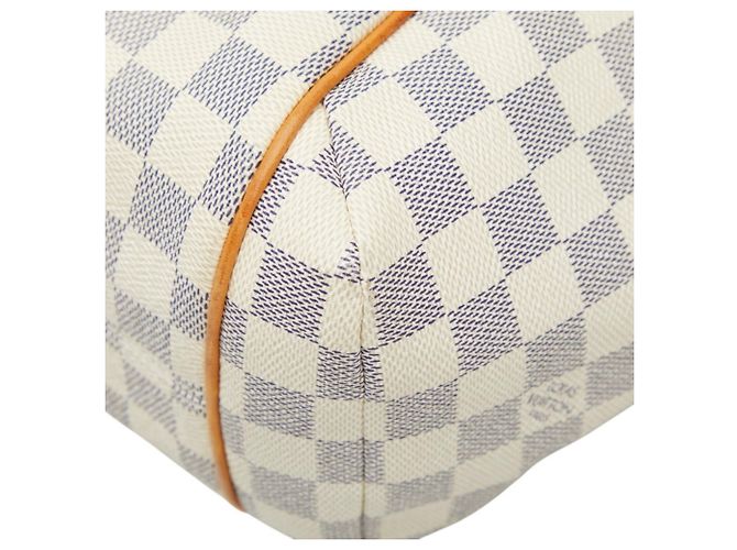 Borsa Tote Louis Vuitton Damier Azur Totally PM Bianco - vista 4