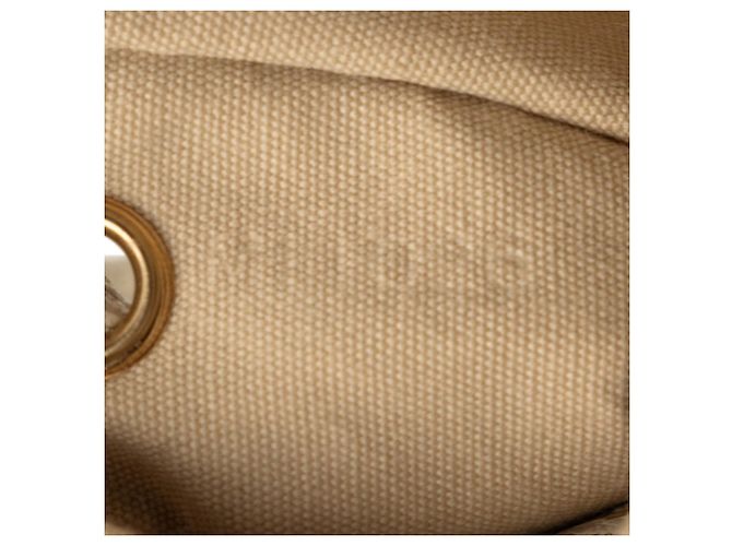 Bolsa Louis Vuitton Monogram Mini Lin Pochette Cancun Bege - vista 8