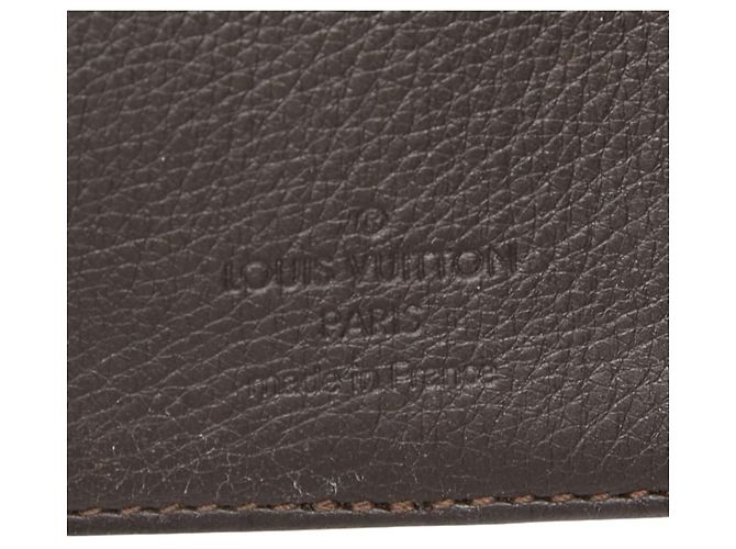 Cartera Louis Vuitton Monogram Mahina Amelia Marrón oscuro - vista 10