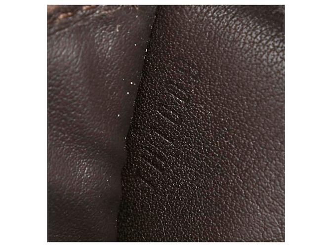 Cartera Louis Vuitton Monogram Mahina Amelia Marrón oscuro - vista 11