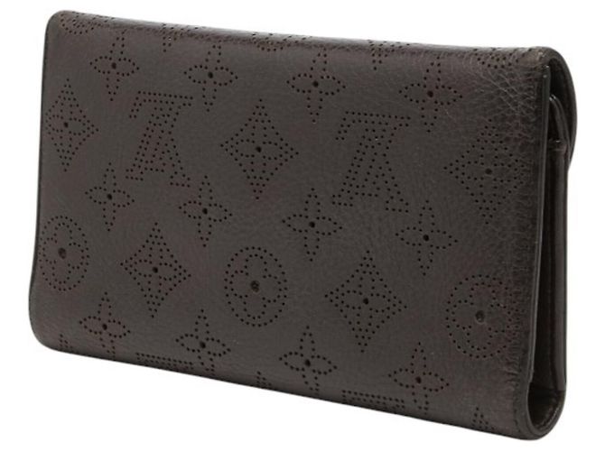 Cartera Louis Vuitton Monogram Mahina Amelia Marrón oscuro - vista 2