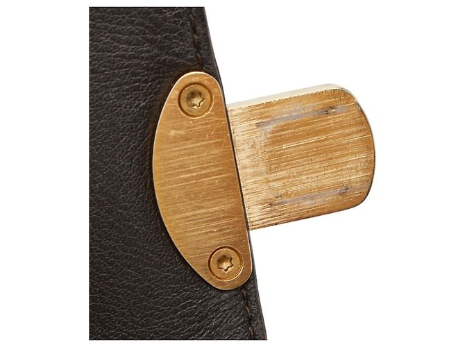 Cartera Louis Vuitton Monogram Mahina Amelia Marrón oscuro - vista 7
