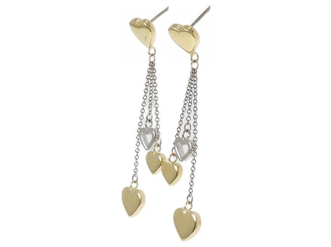 Tiffany & Co Tiffany Multi Heart Drop Ohrringe Golden - Ansicht 2