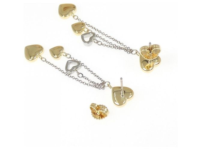 Tiffany & Co Tiffany Multi Heart Drop Ohrringe Golden - Ansicht 3
