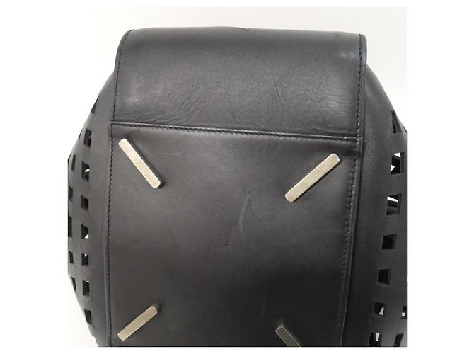 Borsa a Spalla Loewe Hammock 387 66XT38 Nero - vista 3