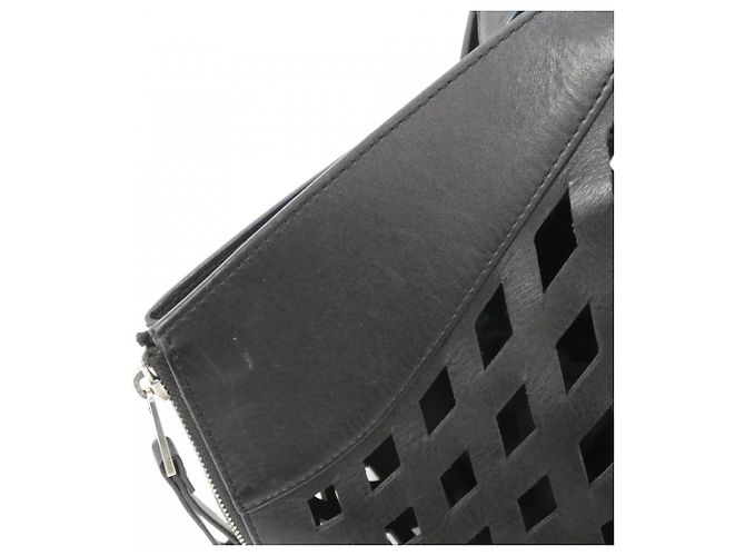 Borsa a Spalla Loewe Hammock 387 66XT38 Nero - vista 6