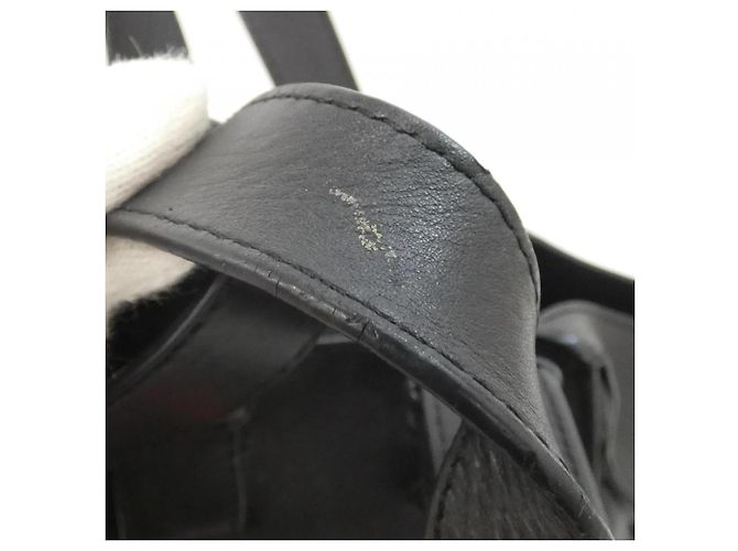 Borsa a Spalla Loewe Hammock 387 66XT38 Nero - vista 8