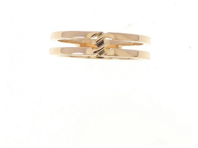 Anillo Infinity Gucci en oro rosa Dorado - vista 2