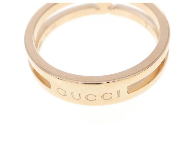 Anillo Infinity Gucci en oro rosa Dorado - vista 4