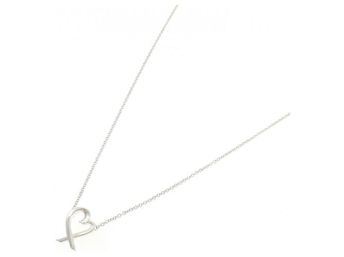 Tiffany & Co Mini collana Tiffany Loving Heart Argento - vista 2