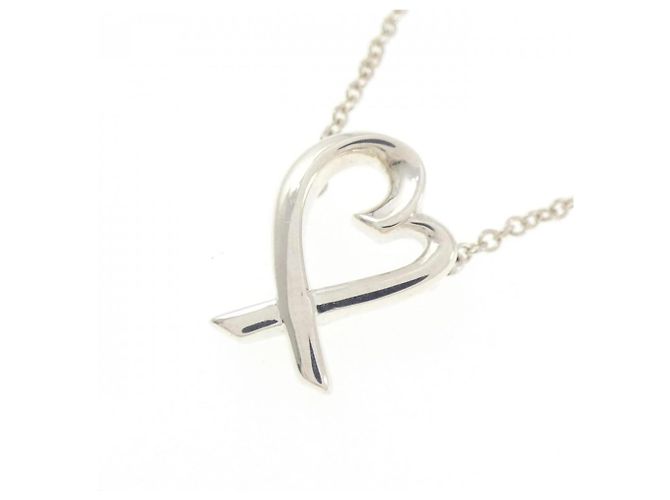 Tiffany & Co Mini collana Tiffany Loving Heart Argento - vista 3