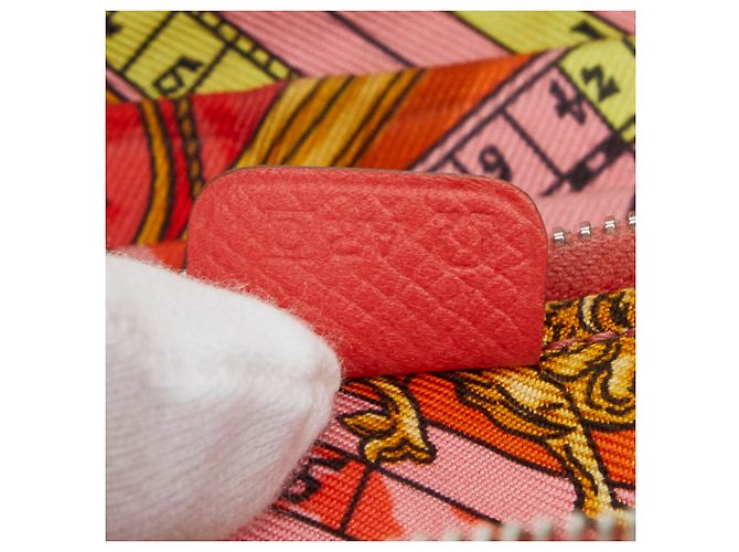 Hermès Hermes Azap Long Silk'in Geldbörse mit Rundverschluss Rot - Ansicht 9