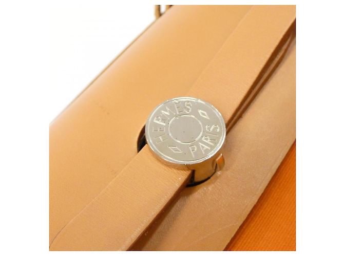 Hermès Borsa Hermes Herbag Zip PM Rosso - vista 5