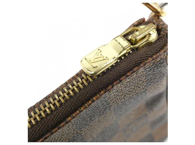 Louis Vuitton Damier Pochette Accessoires Damier ebene - vista 3